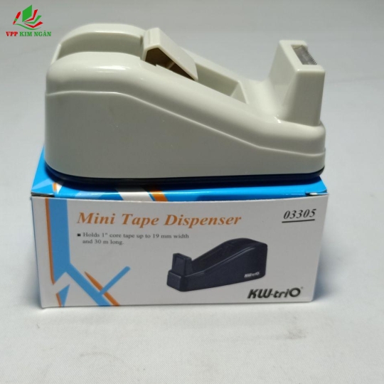 Cắt băng keo cầm tay nhựa 2cm KW.Trio 03305 chính hãng