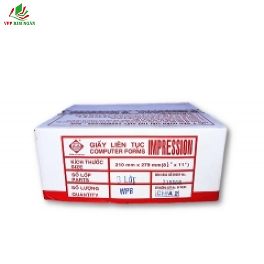 Giấy liên tục 3 liên 210x279mm