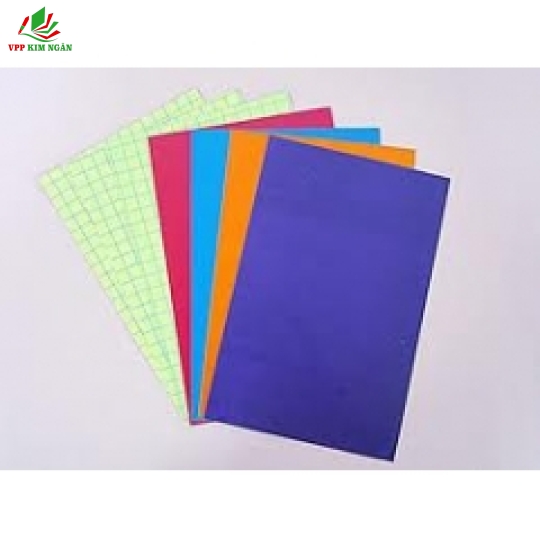 Giấy màu thủ công A5 không keo