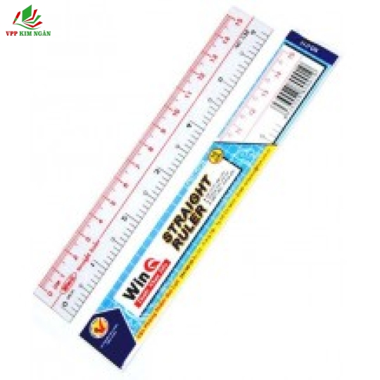 Thước nhựa dẻo Win 20 cm